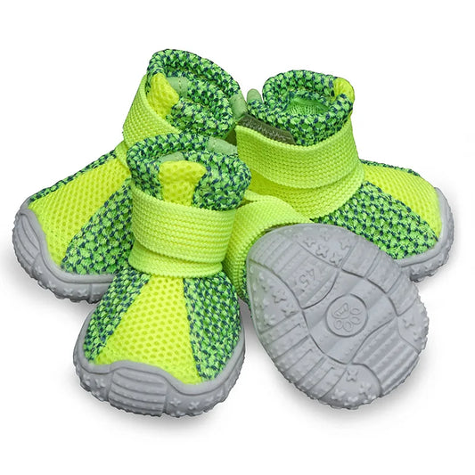 Comfortable Breathable Mesh Dog Shoes, Easy Wear Pet Footwear for Puppies and Small Dogs by PawHaven