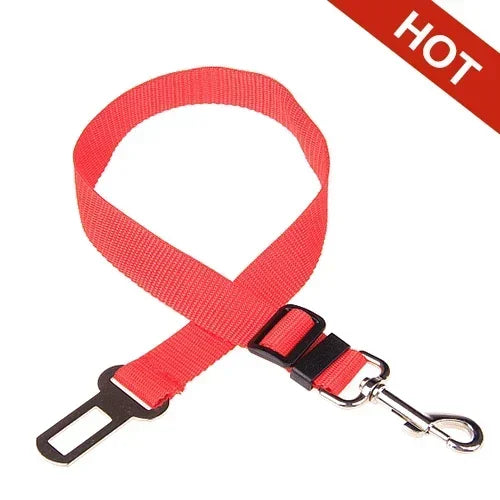 Premium Adjustable Dog Car Seat Belt For Safe Travel by PawHaven