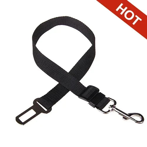 Premium Adjustable Dog Car Seat Belt For Safe Travel by PawHaven