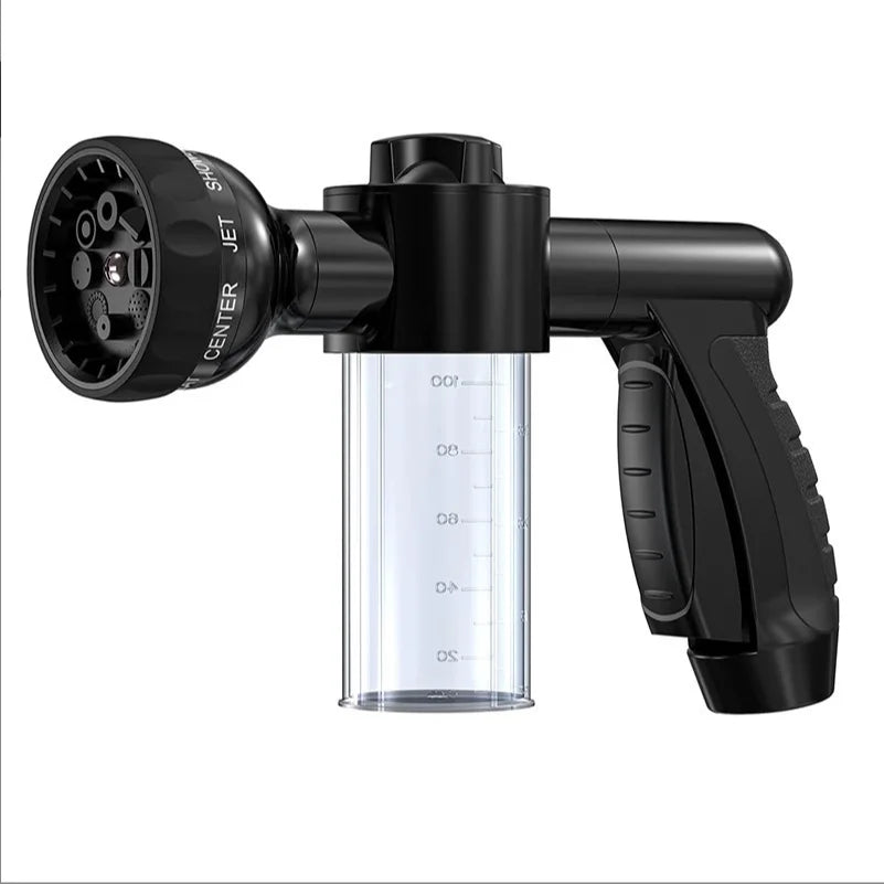 High-pressure Sprayer Nozzle Hose dog shower Gun 3 Mode Adjustable Pet Wash Cleaning bath Water Foam Soap Sprayer dog clean tool by PawHaven