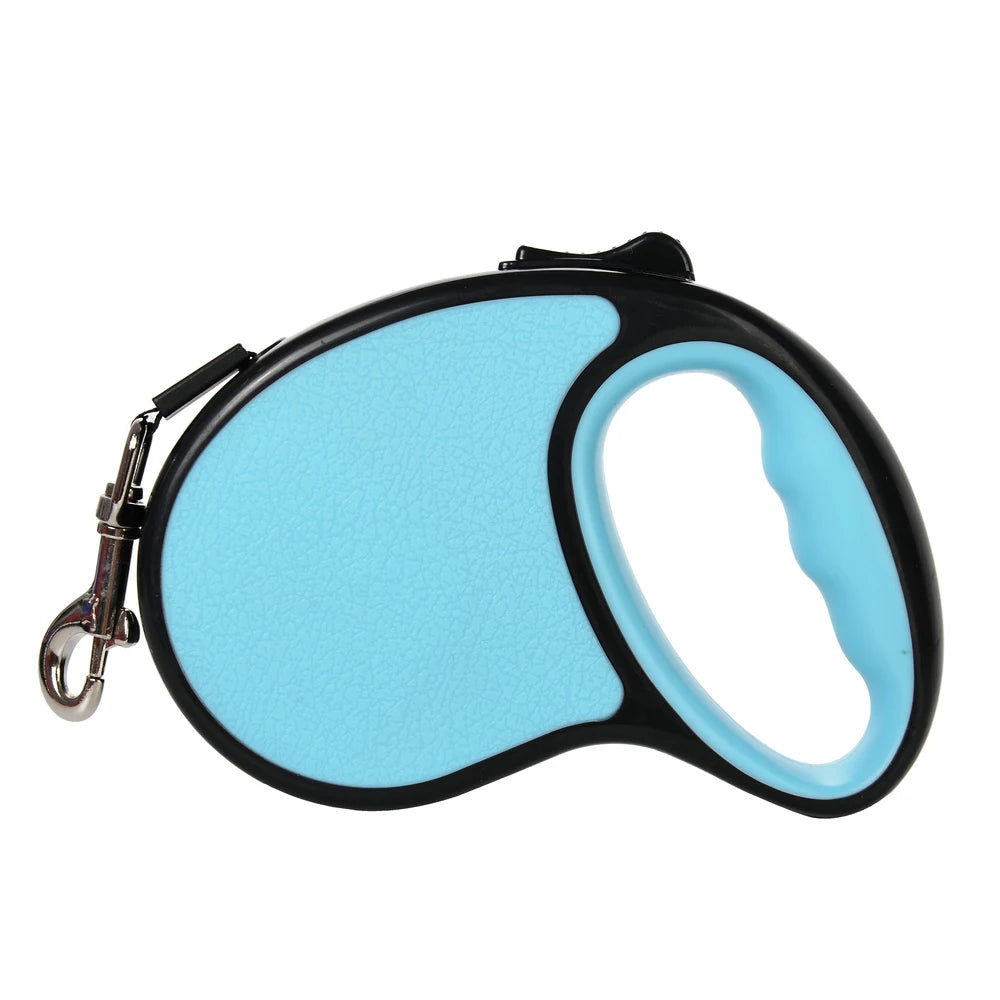 UK Premium Retractable Dog Leash 3m 5m Nylon Quick Release by PawHaven