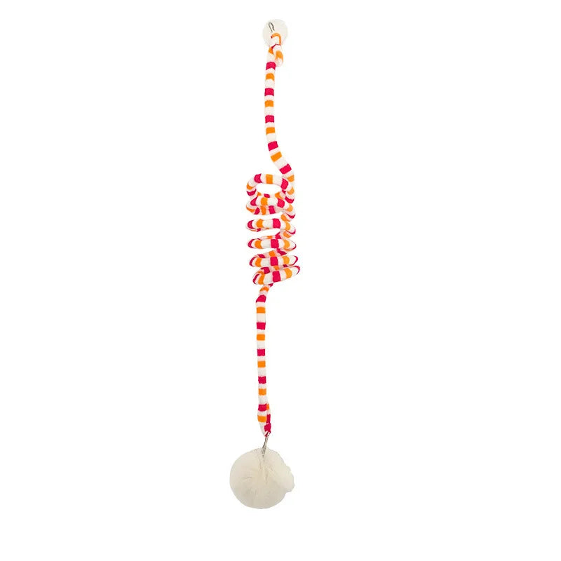 Interactive Cat Hanging Toy Simulation Cat Toy Funny Self-hey Interactive Toy for Kitten Playing Teaser Wand Toy Cat with bell by PawHaven