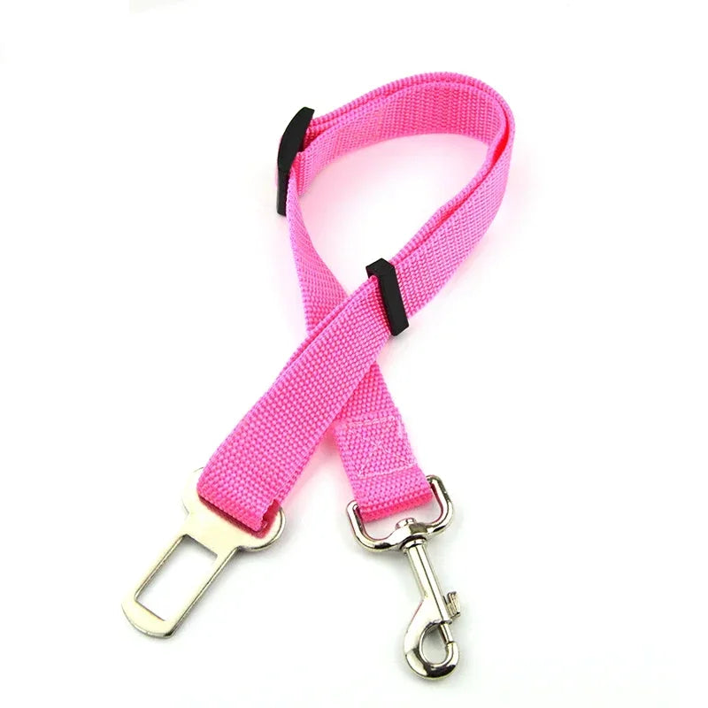 Premium Adjustable Dog Car Seat Belt For Safe Travel by PawHaven