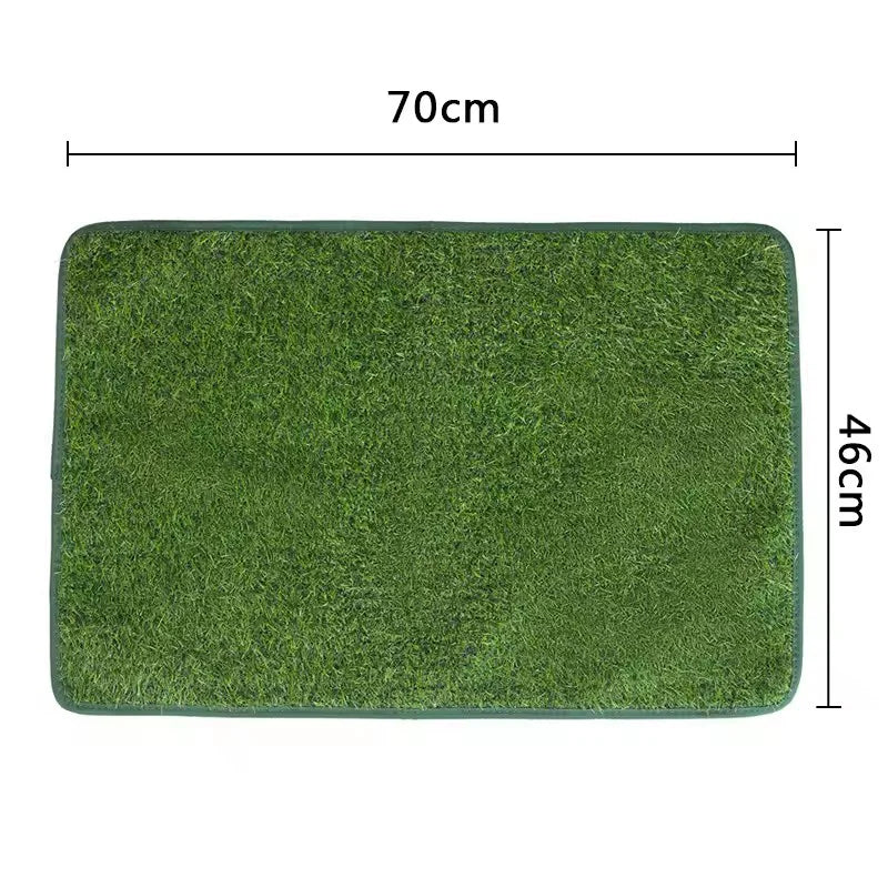 Artificial Grass Dog Potty Pad Reusable Washable Odor Resistant Drainage Turf Mat Dog Housebreaking Training Toilet For Indoor by PawHaven