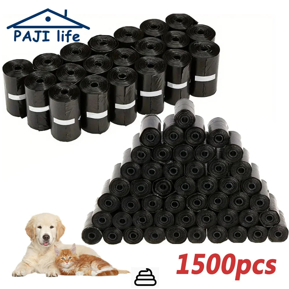 Dog Poop Bags Portable Pet Waste Bags Durable And Leak Proof Dog Garbage Bags With Dispenser Pet Cleaning Supplies For Outdoor by PawHaven
