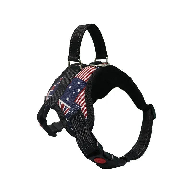 Adjustable Dog Harness Pet Large Dog Walk Out Harness Vest Collar for Small Medium Large Dogs Pets Accessories by PawHaven