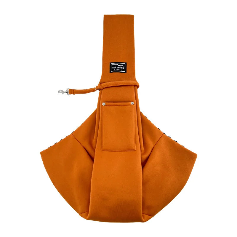 Portable Pet Shoulder Bag Phone Pocket Outdoor Carrier Dog Cat Bag Puppy Kitten Travel Handbag by PawHaven