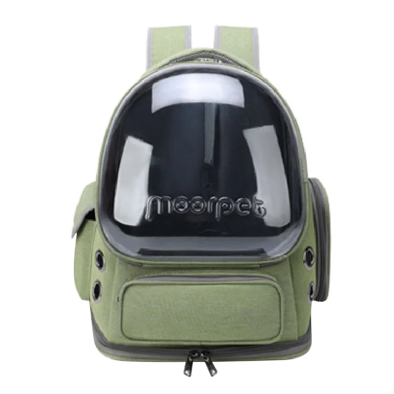 Transparent Pet Cat Carrier Bag Outdoor Travel Backpack for Cats Small Dogs Breathable Cat Carrying Bag Pet Supplies by PawHaven