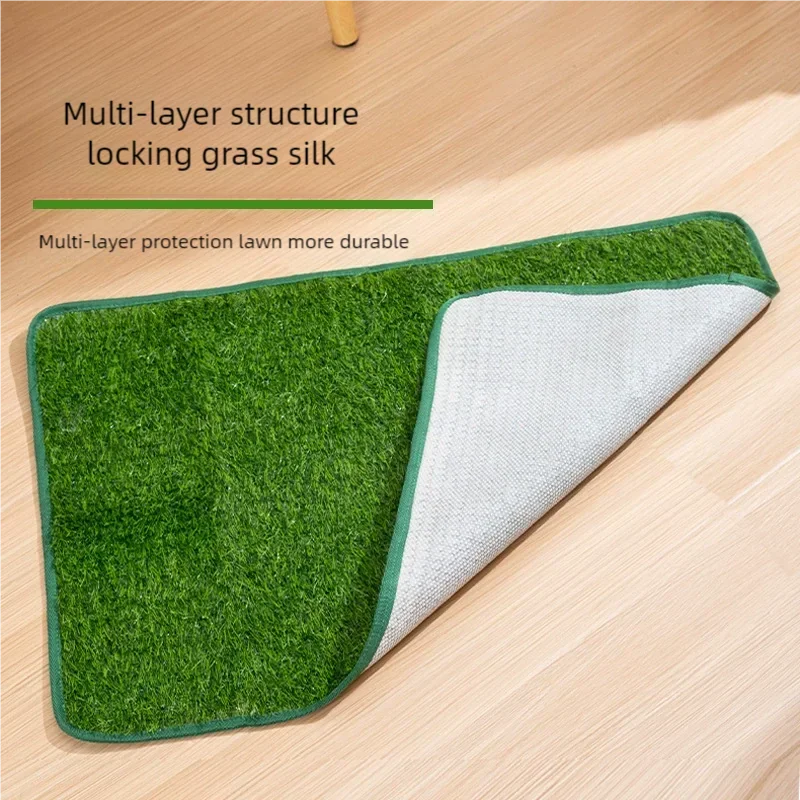 Artificial Grass Dog Potty Pad Reusable Washable Odor Resistant Drainage Turf Mat Dog Housebreaking Training Toilet For Indoor by PawHaven