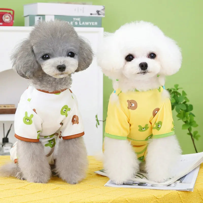 Cotton Pets Clothes Wholesale Printed Dogs Jumpers Clothing Dog Clothes by PawHaven