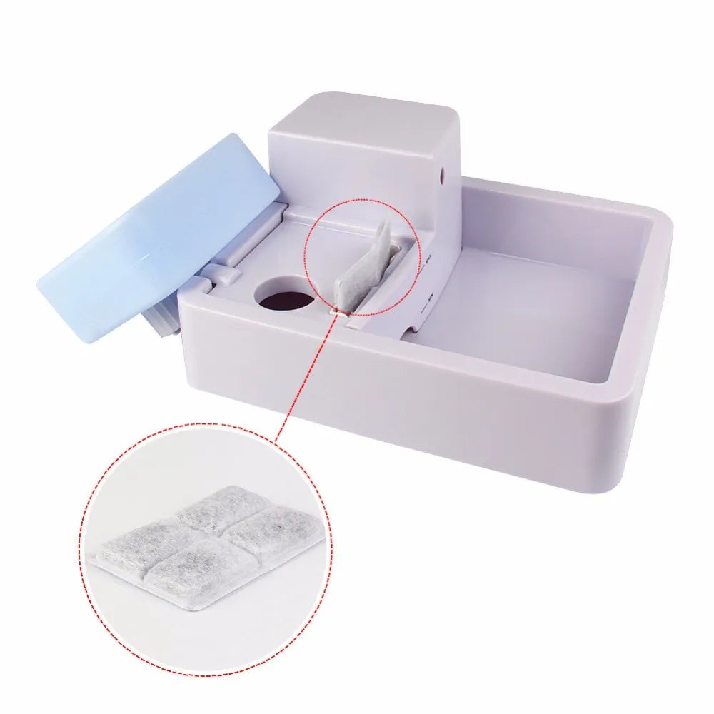 1.8L Premium Automatic Pet Water Fountain For Cats And Dogs by PawHaven