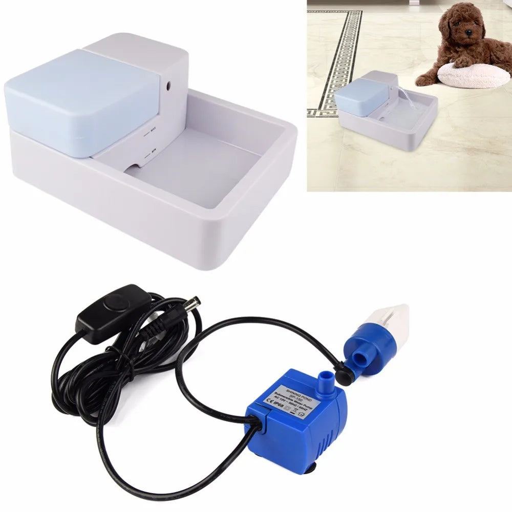 1.8L Premium Automatic Pet Water Fountain For Cats And Dogs by PawHaven