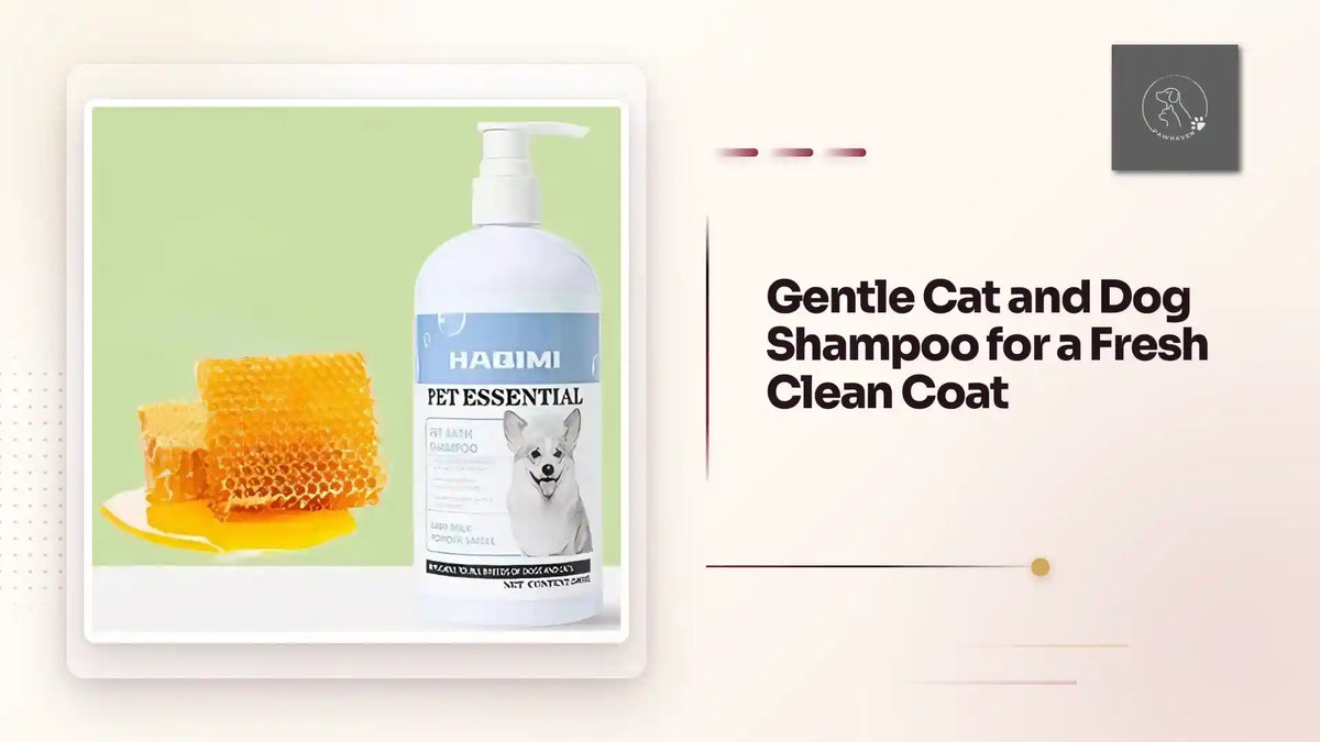 Gentle Cat and Dog Shampoo for a Fresh Clean Coat by@Outfy