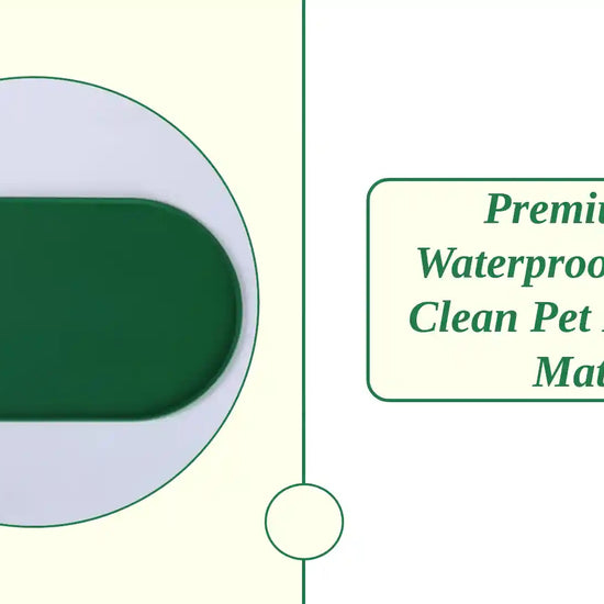 Premium Waterproof Easy Clean Pet Dining Mat by@Outfy
