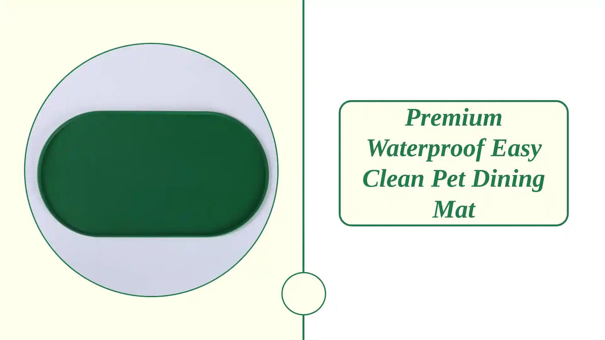 Premium Waterproof Easy Clean Pet Dining Mat by@Outfy