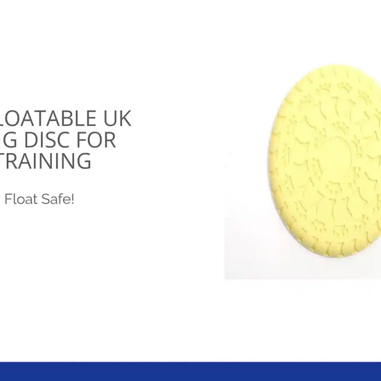 Premium Floatable UK Dog Flying Disc For Active Training by@Outfy