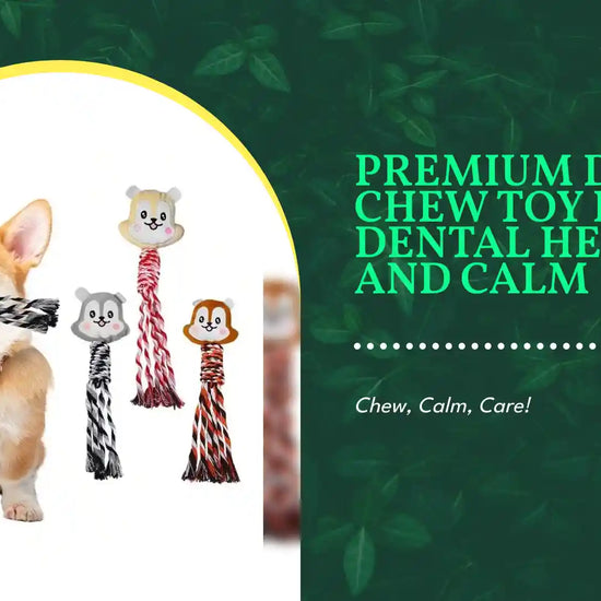 Premium Dog Chew Toy For Dental Health And Calm by@Outfy