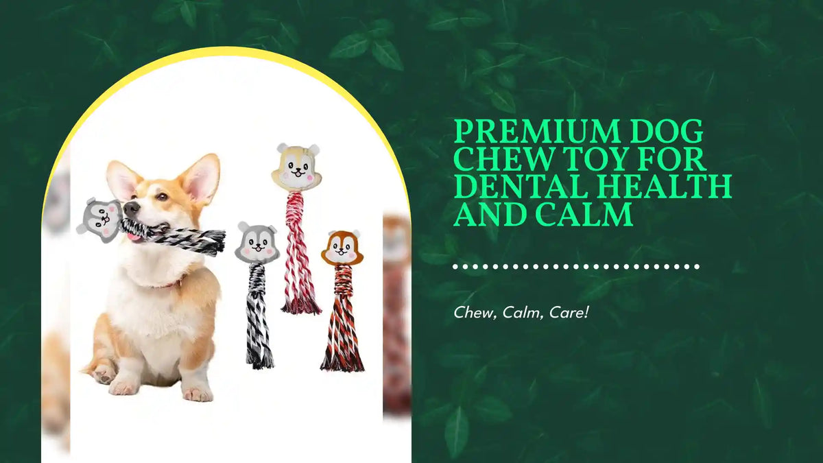 Premium Dog Chew Toy For Dental Health And Calm by@Outfy