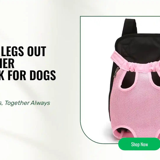 Premium Legs Out Pet Carrier Backpack For Dogs And Cats by@Outfy