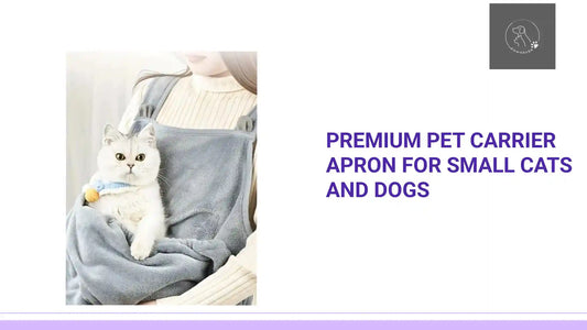 Premium Pet Carrier Apron For Small Cats And Dogs by@Outfy