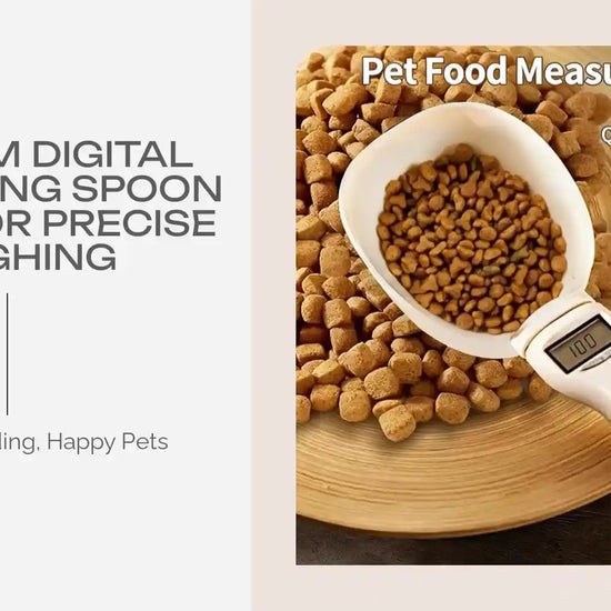 Premium Digital Pet Feeding Spoon Scale For Precise Weighing by@Outfy