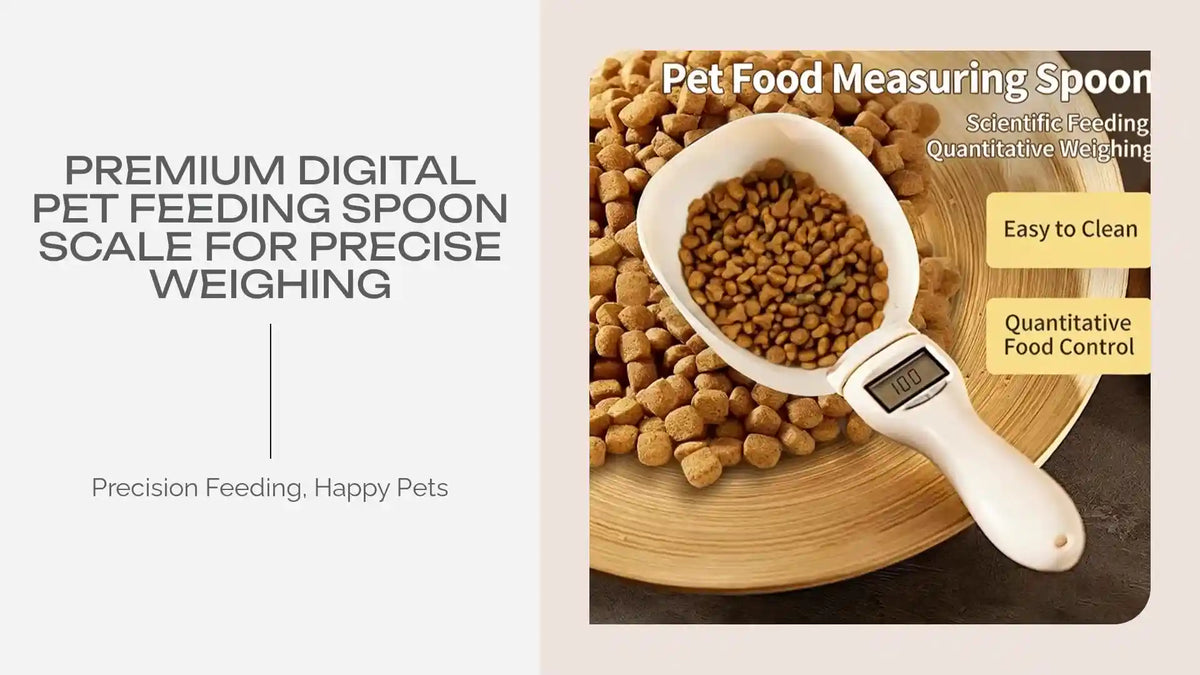 Premium Digital Pet Feeding Spoon Scale For Precise Weighing by@Outfy