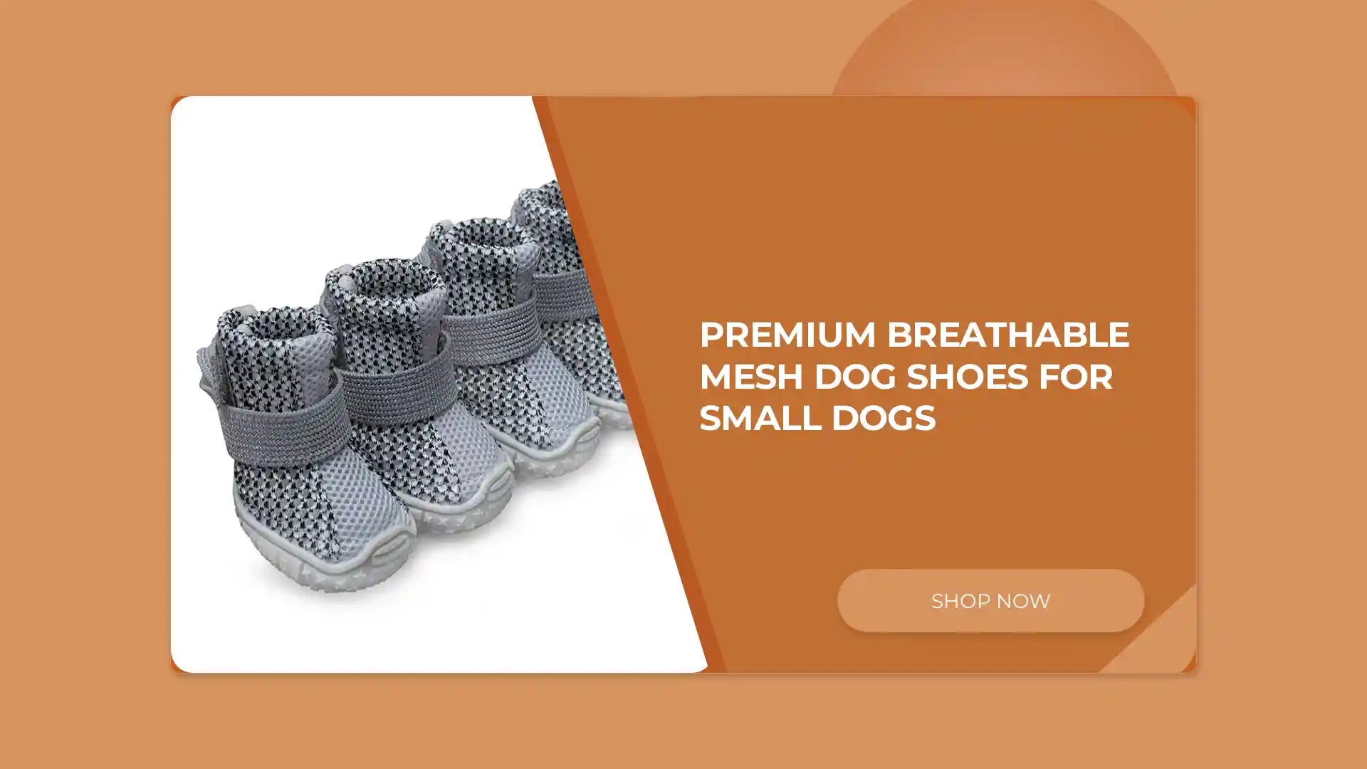 Premium Breathable Mesh Dog Shoes For Small Dogs by@Outfy