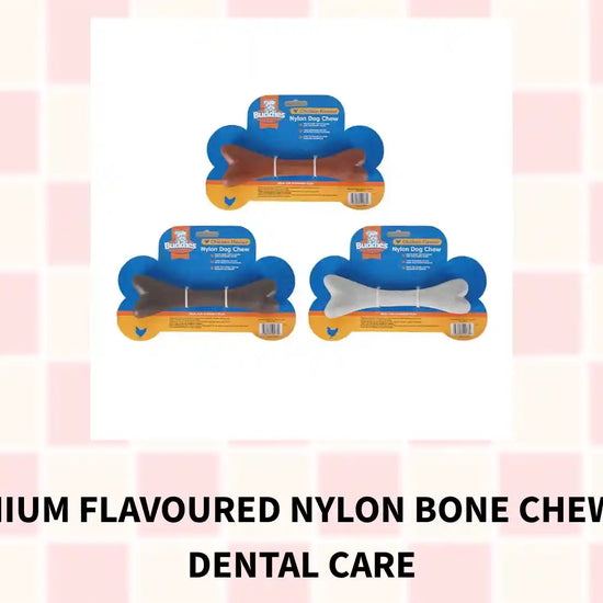 Premium Flavoured Nylon Bone Chew For Dental Care by@Outfy