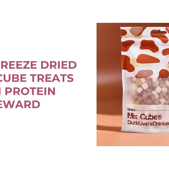 Waita Freeze Dried Mixed Cube Treats High Protein Reward by@Outfy