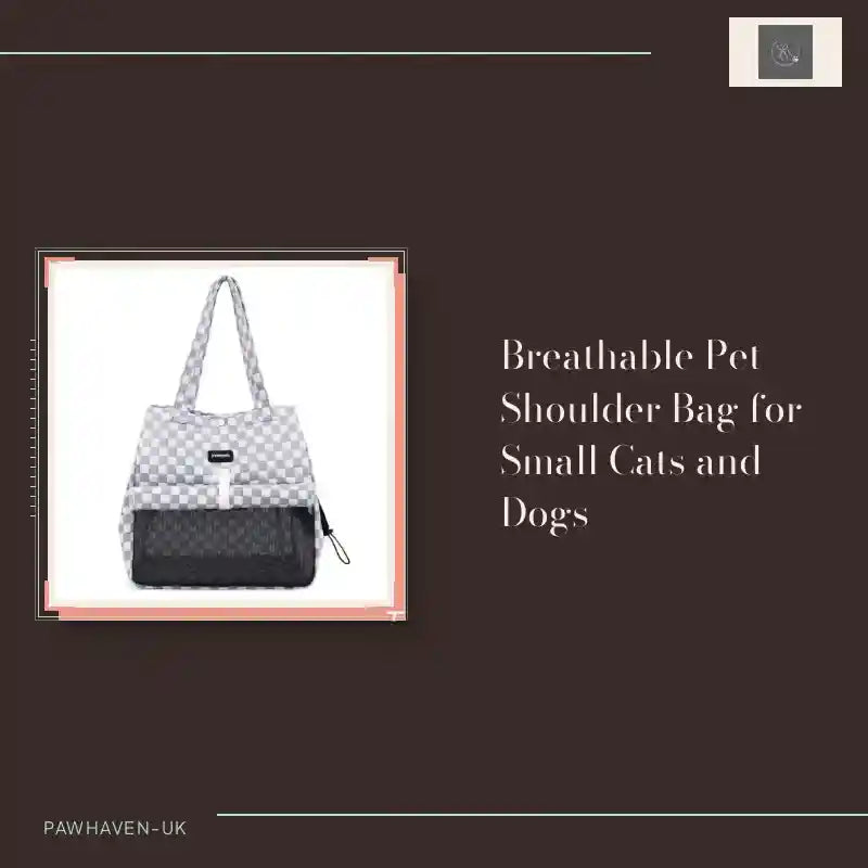 Breathable Pet Shoulder Bag for Small Cats and Dogs by@Outfy