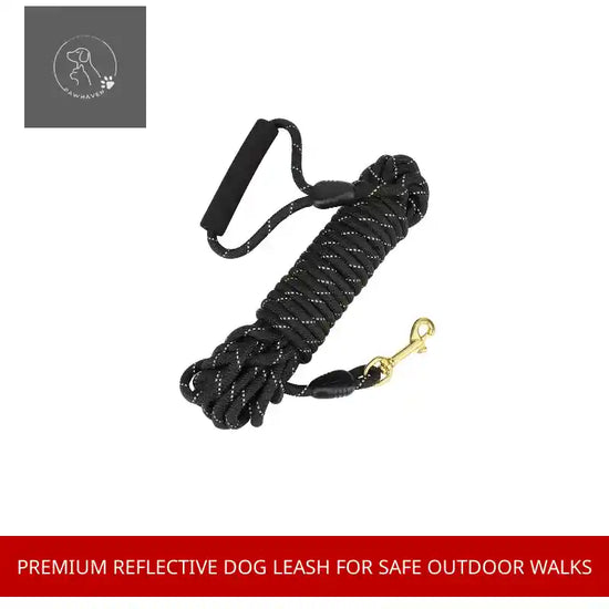 Premium Reflective Dog Leash For Safe Outdoor Walks by@Outfy
