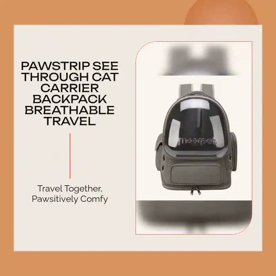 Pawstrip See Through Cat Carrier Backpack Breathable Travel by@Outfy