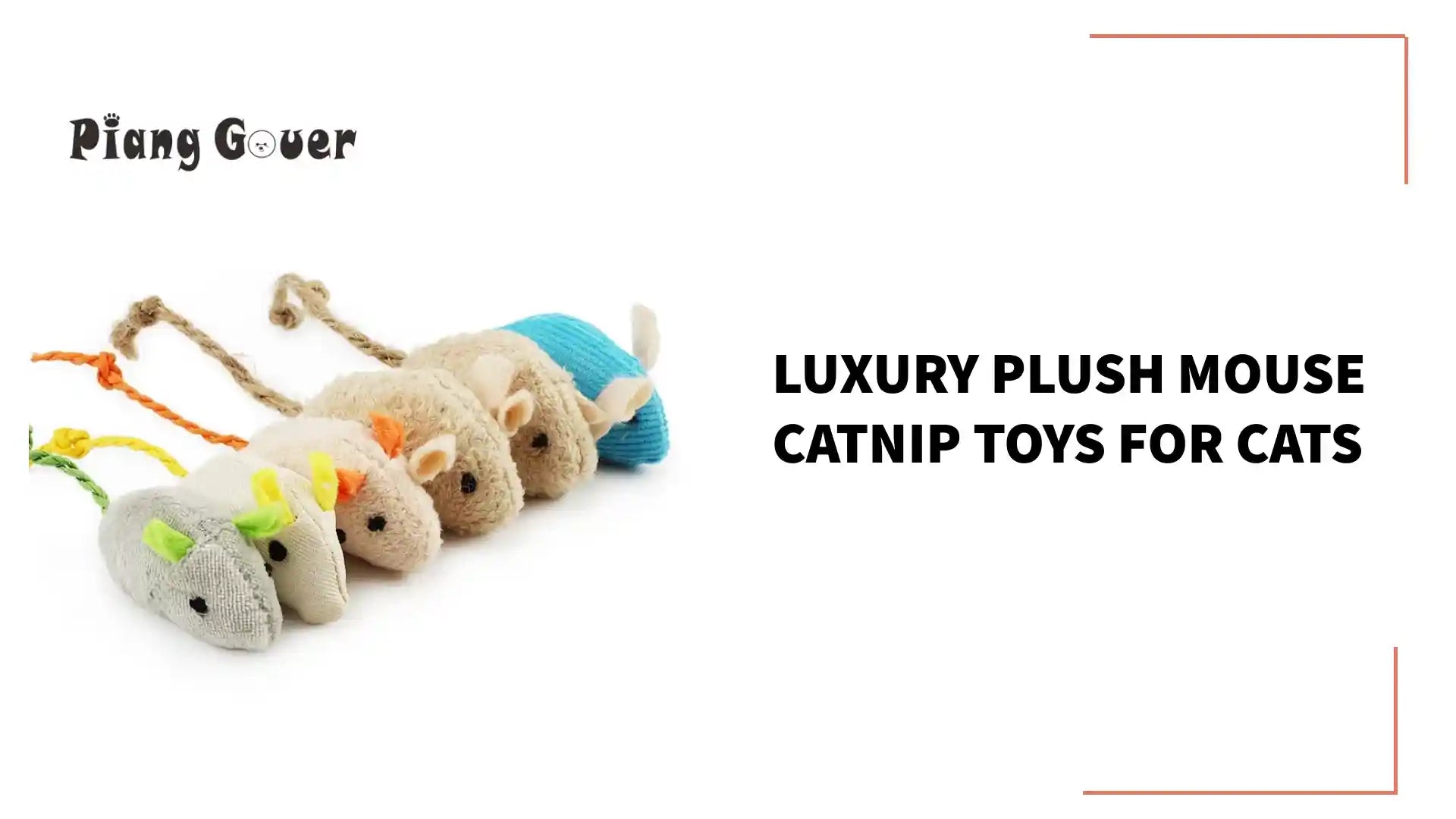 Luxury Plush Mouse Catnip Toys For Cats by@Outfy