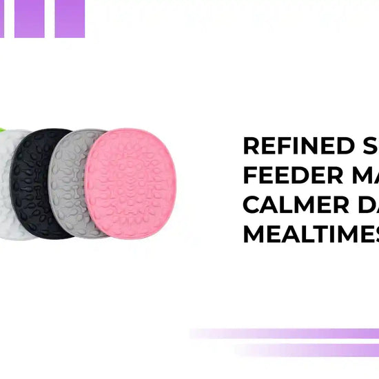 Refined Slow Feeder Mat For Calmer Daily Mealtimes by@Outfy
