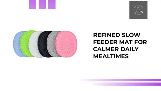 Refined Slow Feeder Mat For Calmer Daily Mealtimes by@Outfy