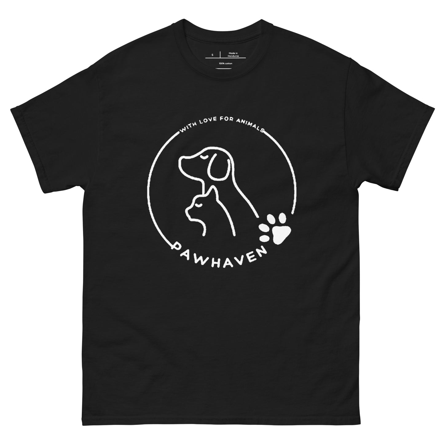 Official PawHaven-UK Logo T-Shirt by PawHaven