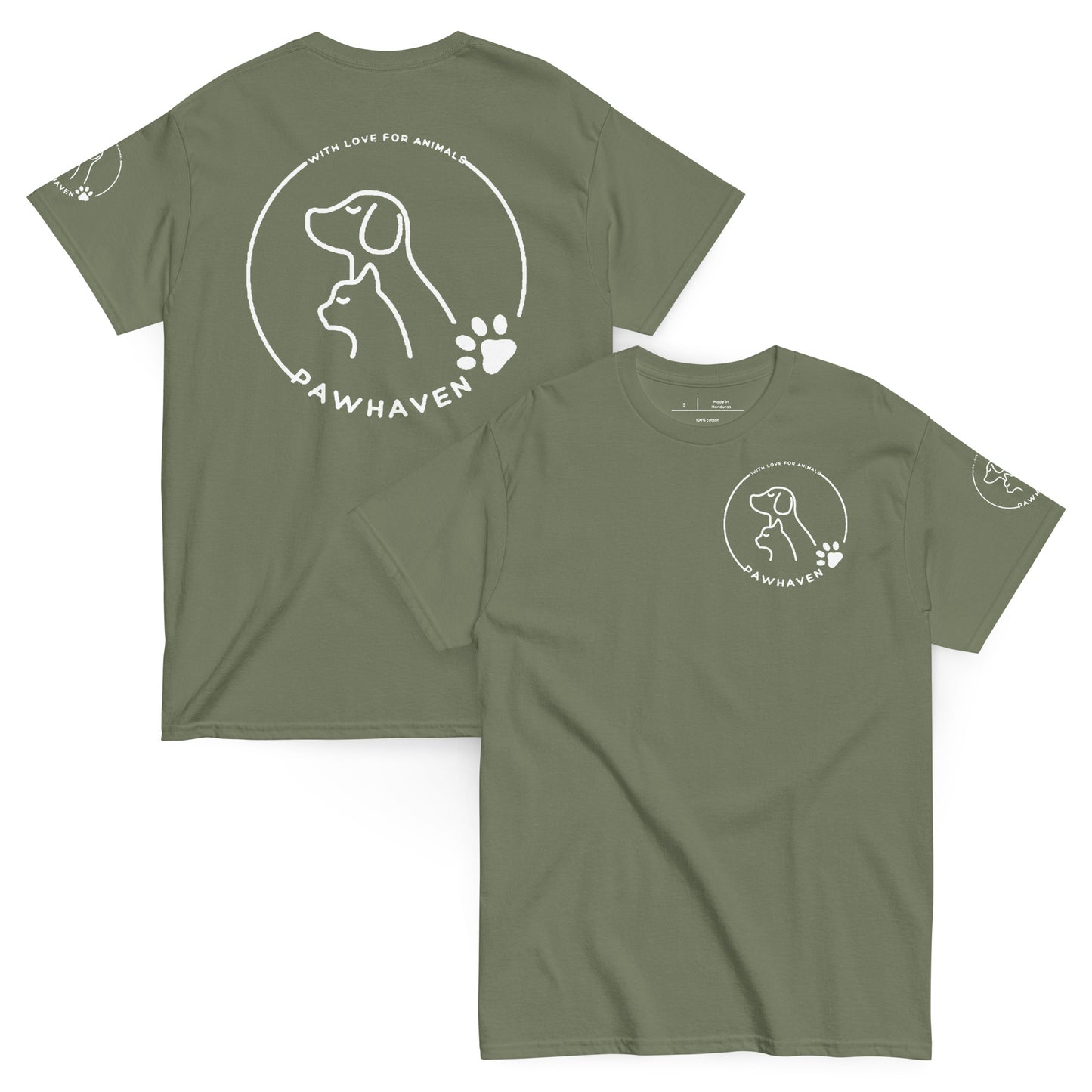 Unisex classic tee by PawHaven