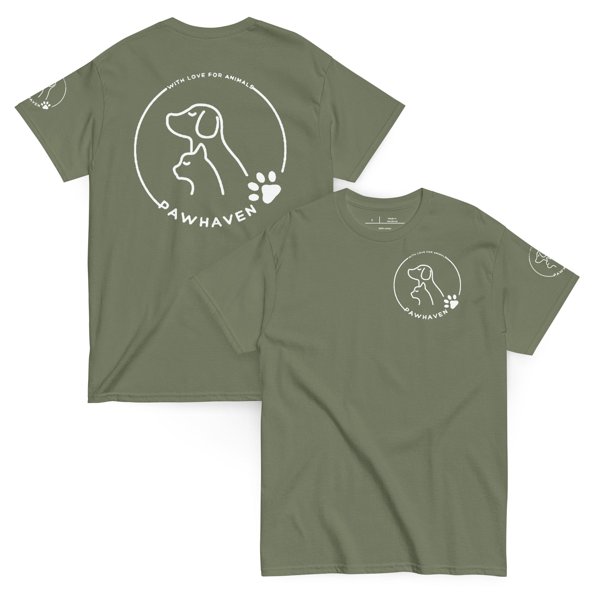 Unisex classic tee by PawHaven